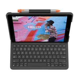 Alternative view of Logitech Slim Folio Grafito Bluetooth QWERTY Italiano