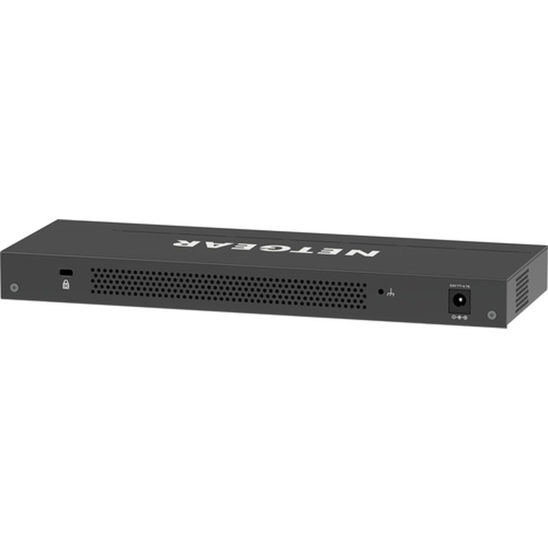 NETGEAR 16-Port High-Power PoE+ Gigabit Ethernet Plus Switch (231W) with 1 SFP port (GS316EPP) Gestionado Energía sobre Ethernet (PoE) Negro - Imagen 8