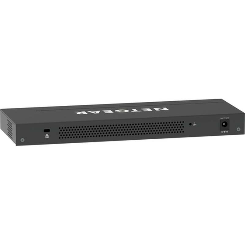 NETGEAR 16-Port High-Power PoE+ Gigabit Ethernet Plus Switch (231W) with 1 SFP port (GS316EPP) Gestionado Energía sobre Ethernet (PoE) Negro - Imagen 9