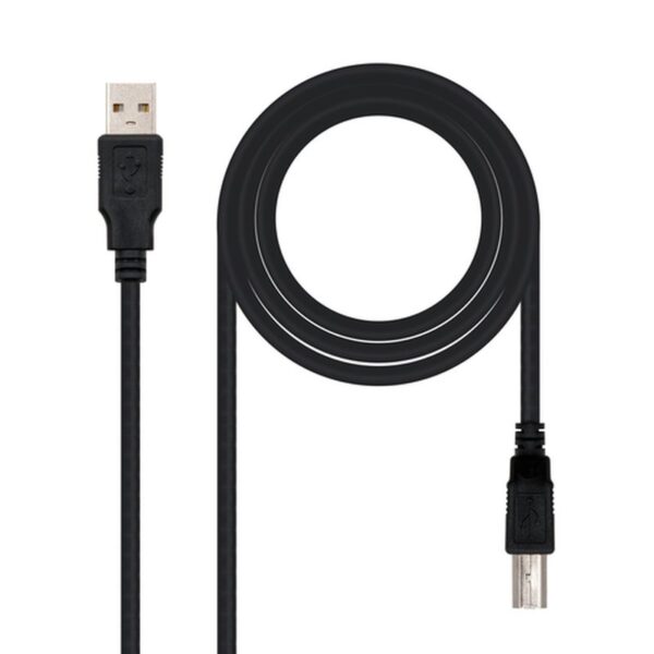 Nanocable CABLE USB 2.0 IMPRESORA, TIPO A/M-B/M, NEGRO, 4.5 M