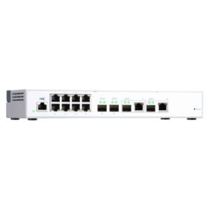 QNAP QSW-M408-2C switch Gestionado L2 10G Ethernet (100/1000/10000) Blanco QNAP QSW-M408-2C switch Gestionado L2 10G Ethernet (100/1000/10000) Blanco