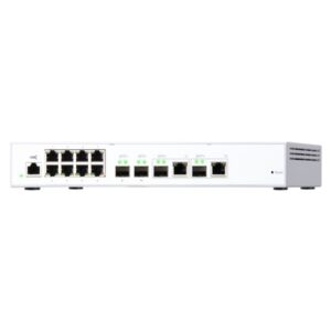 QNAP QSW-M408-2C switch Gestionado L2 10G Ethernet (100/1000/10000) Blanco QNAP QSW-M408-2C switch Gestionado L2 10G Ethernet (100/1000/10000) Blanco