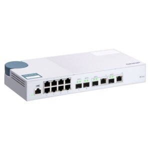 QNAP QSW-M408-2C switch Gestionado L2 10G Ethernet (100/1000/10000) Blanco QNAP QSW-M408-2C switch Gestionado L2 10G Ethernet (100/1000/10000) Blanco