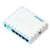 ROUTER WIRELESS MIKROTIK HEX RB750GR3 4P 10/100/100 WHITE / BLUE