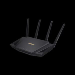 ASUS RT-AX58U router inalámbrico Gigabit Ethernet Doble banda (2,4 GHz / 5 GHz) Negro