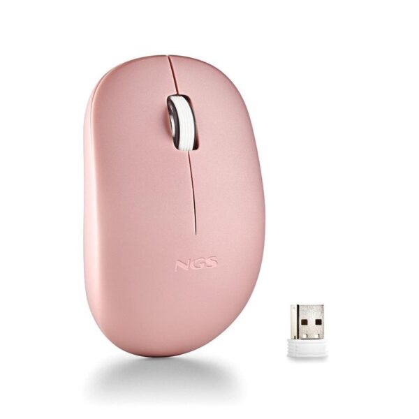 MOUSE NGS WIRELESS FOG PRO USB PINK