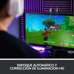 Reacondicionado | Logitech C922 Pro Stream cámara web 1920 x 1080 Pixeles USB Negro