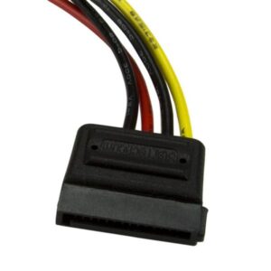 StarTech.com Cable Adaptador de 15cm de Alimentación MOLEX LP4 4 Pines a SATA 15 Pines StarTech.com Cable Adaptador de 15cm de Alimentación MOLEX LP4 4 Pines a SATA 15 Pines