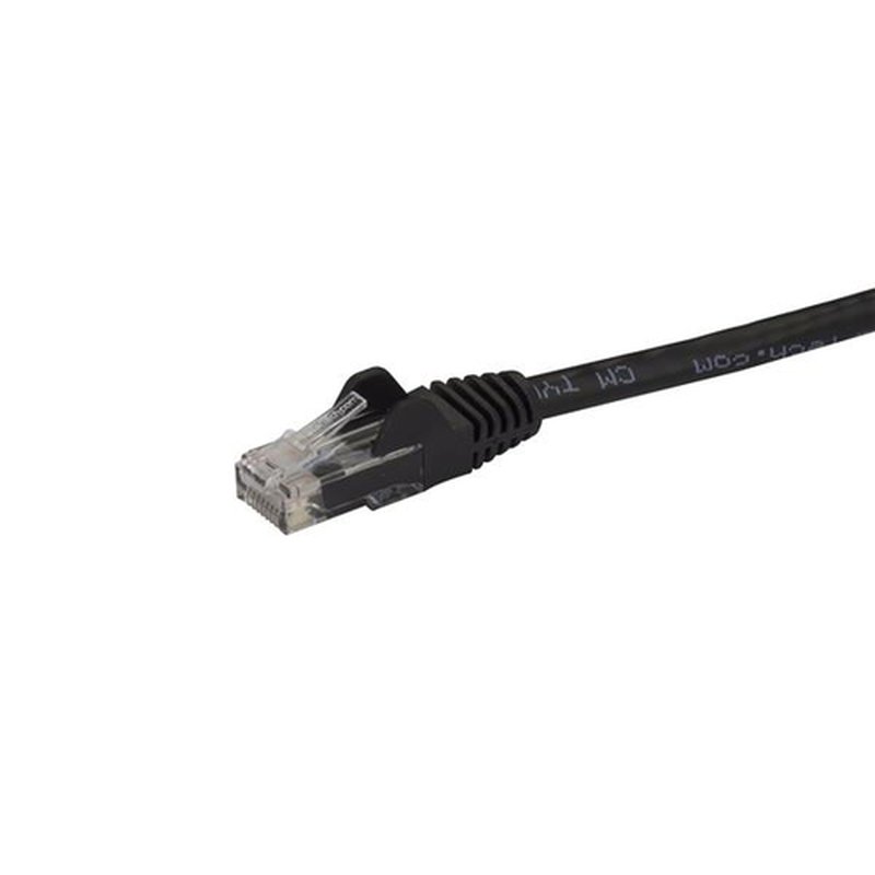 StarTech.com Cable de Red Ethernet Snagless Sin Enganches Cat 6 Cat6 Gigabit 10m - Negro - Imagen 2