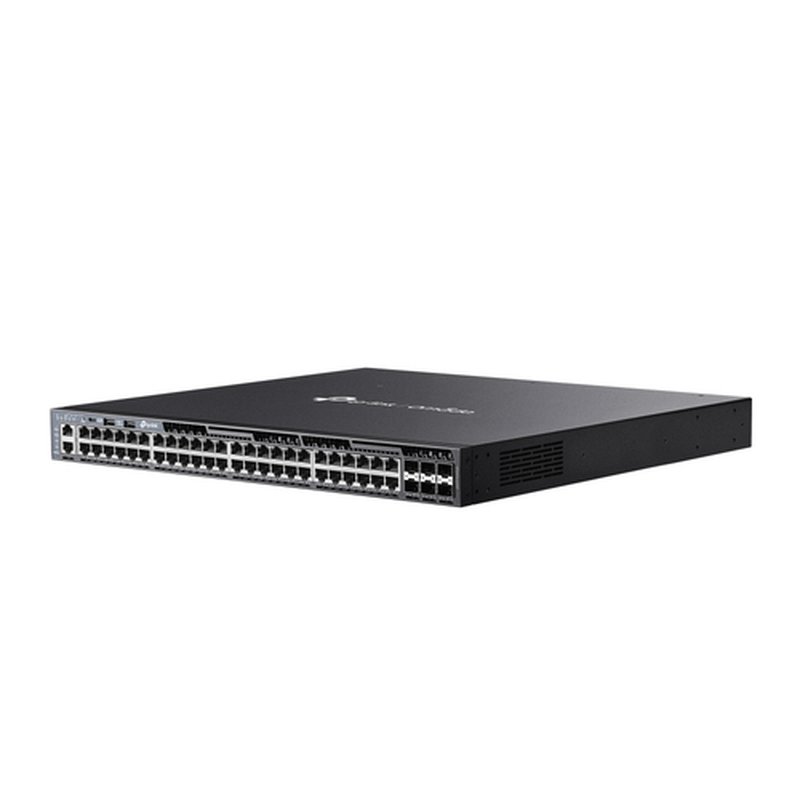 TP-Link Omada SG6654XHP switch Gestionado L3 Gigabit Ethernet (10/100/1000) Energía sobre Ethernet (PoE) 1U Negro - Imagen 2