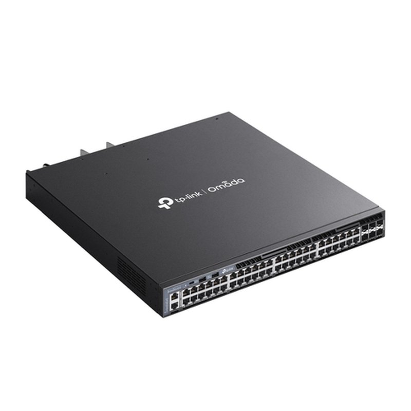 TP-Link Omada SG6654XHP switch Gestionado L3 Gigabit Ethernet (10/100/1000) Energía sobre Ethernet (PoE) 1U Negro - Imagen 4
