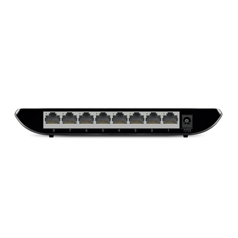 TP-Link TL-SG1008D switch No administrado Gigabit Ethernet (10/100/1000) Negro - Imagen 4