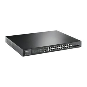 TP-Link TL-SG3428MP switch Gestionado L2/L3 Gigabit Ethernet (10/100/1000) Energía sobre Ethernet (PoE) 1U Negro