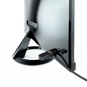 TooQ Cable de Seguridad con Combinación para Portátiles 1.5 metros, Gris Oscuro