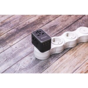 Verbatim 49546 adaptador de enchufe eléctrico Universal