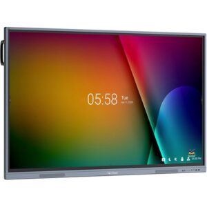 Viewsonic IFP7533-G pantalla de señalización Panel plano interactivo 190,5 cm (75") LCD 350 cd / m² 4K Ultra HD Negro Pantalla táctil Procesador incorporado Android 11