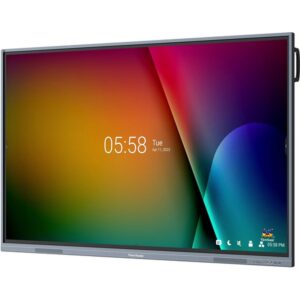 Viewsonic IFP7533-G pantalla de señalización Panel plano interactivo 190,5 cm (75") LCD 350 cd / m² 4K Ultra HD Negro Pantalla táctil Procesador incorporado Android 11