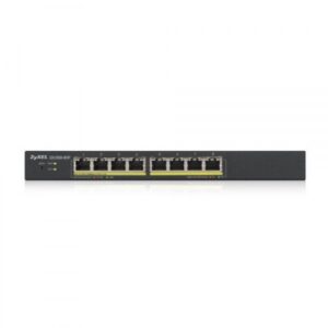 Zyxel GS1900-8HP v3 PoE Gestionado L2 Gigabit Ethernet (10/100/1000) Energía sobre Ethernet (PoE) Negro