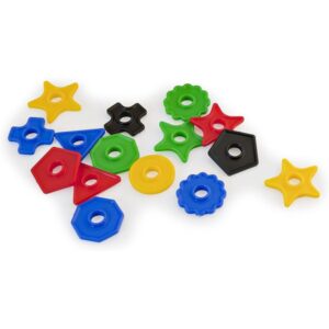 ABACO CON SURTIDO DE FORMAS Y COLORES MINILAND 95270