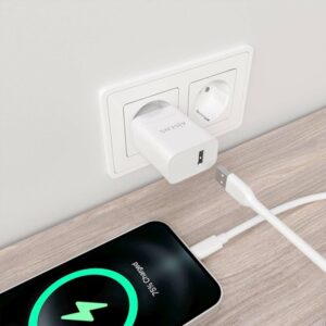 AISENS Cargador USB 10W alta eficiencia, 5V/2A, Blanco