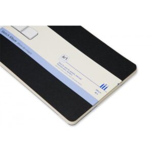 ALBUM DE BOCETOS NEGRO L (13X21CM) MOLESKINE ARTSKA3