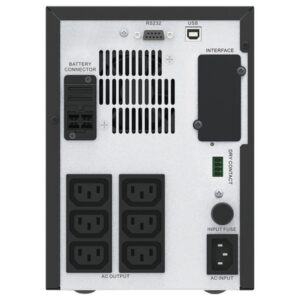 APC Easy UPS SMV Línea interactiva 1,5 kVA 1050 W 6 salidas AC