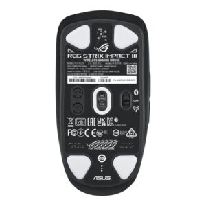 ASUS ROG Strix Impact III Wireless ratón Ambidextro RF Wireless + Bluetooth Óptico 36000 DPI ASUS ROG Strix Impact III Wireless ratón Ambidextro RF Wireless + Bluetooth Óptico 36000 DPI