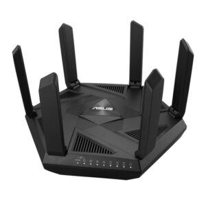 ASUS RT-AXE7800 router inalámbrico Tribanda (2.4 GHz / 5 GHz / 6 GHz) Negro ASUS RT-AXE7800 router inalámbrico Tribanda (2.4 GHz / 5 GHz / 6 GHz) Negro