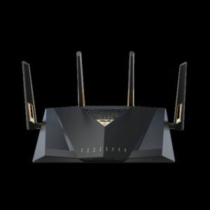 ASUS RT-BE88U router inalámbrico 10 Gigabit Ethernet Doble banda (2,4 GHz / 5 GHz) Negro, Gris