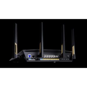 ASUS RT-BE88U router inalámbrico 10 Gigabit Ethernet Doble banda (2,4 GHz / 5 GHz) Negro, Gris