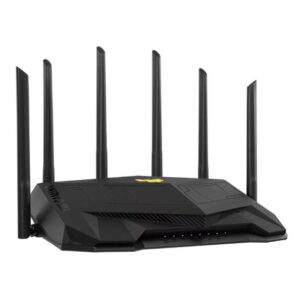 ASUS TUF Gaming AX6000 (TUF-AX6000) router inalámbrico Gigabit Ethernet Doble banda (2,4 GHz / 5 GHz) Negro