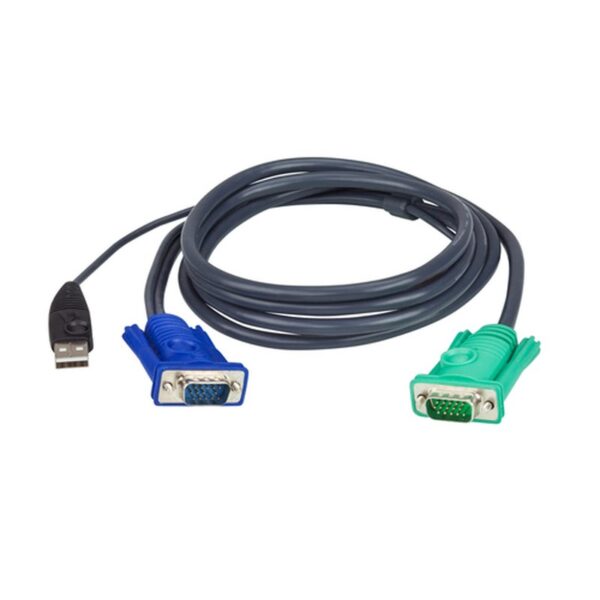 ATEN Cable KVM USB con SPHD 3 en 1 de 1,8 m