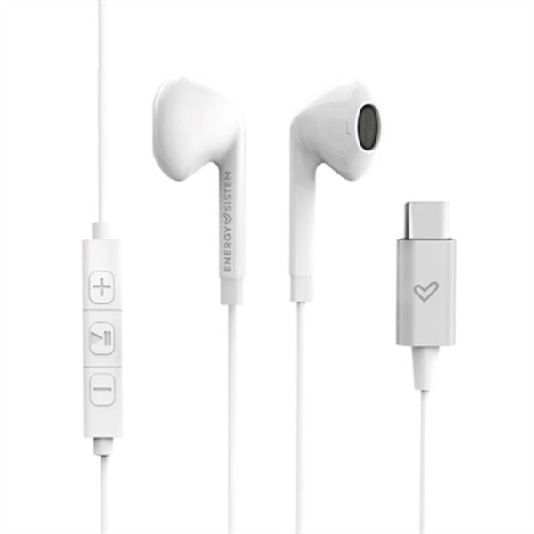 AURICULAR IN-EAR + MIC ENERGY SMART 2 USB-C WHITE