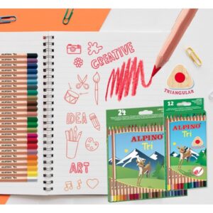 Alpino AL000128 laápiz de color Multicolor 12 pieza(s)