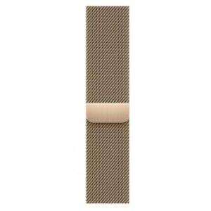 CORREA APPLE WATCH 45MM MILANESE LOOP GOLD M/L