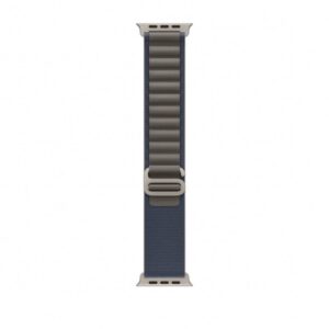 CORREA APPLE WATCH 49MM LOOP ALPINE NATURAL TITANIUM / BLUE MEDIUM