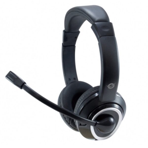 Conceptronic POLONA Auriculares Alámbrico Diadema Llamadas/Música USB tipo A Negro