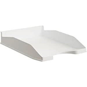 BANDEJA APILABLE ECOGREEN 100% RECICLADO Y RECICLABLE BLANCO PASTEL 345X255X60 MM ARCHIVO 2000 742 BL PS