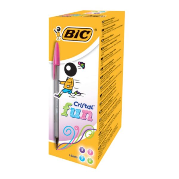 BIC Cristal Fun Violeta Bolígrafo 20 pieza(s)