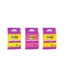 BLISTER BLOC 90 HOJAS NOTAS ADHESIVAS 76X76MM SUPER STICKY 654 COLORES SURTIDOS 6820-SS3N POST-IT 7100172224