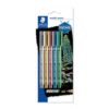 BLÍSTER CON 5 MARCADORES METÁLICOS EN COLORES ORO, PLATA, ROJO, AZUL Y VERDE STAEDTLER 8323-S BK5