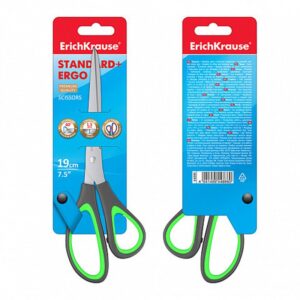 BLISTER TIJERA STANDARD+ ERGO, 19 CM ERICH KRAUSE 44886 BLISTER TIJERA STANDARD+ ERGO, 19 CM ERICH KRAUSE 44886