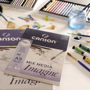 Canson Imagine Arte de papel 25 hojas | PACK 3 UNIDADES