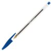 BOLIGRAFO CRISTAL CUERPO TRANSPARENTE TRAZO 0,4 MM. COLOR AZUL BIC 8373609 | PACK 50 UNIDADES