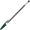 BOLIGRAFO CRISTAL CUERPO TRANSPARENTE TRAZO 0,4 MM. COLOR VERDE BIC 8373629 | PACK 50 UNIDADES