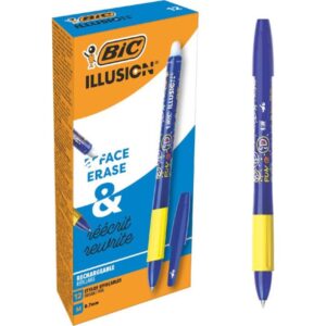 BOLIGRAFO DE GEL BORRABLE AZUL BIC 516518 | PACK 12 UNIDADES
