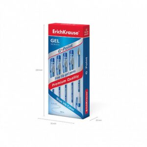 BOLÍGRAFO DE GEL G-POINT, COLOR DE LA TINTA AZUL ERICH KRAUSE 17627 | PACK 12 UNIDADES BOLÍGRAFO DE GEL G-POINT, COLOR DE LA TINTA AZUL ERICH KRAUSE 17627 | PACK 12 UNIDADES