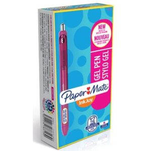 BOLIGRAFO INKJOY GEL 600 RT CEREZA PAPER MATE 1978313 | PACK 12 UNIDADES BOLIGRAFO INKJOY GEL 600 RT CEREZA PAPER MATE 1978313 | PACK 12 UNIDADES