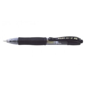 BOLIGRAFO ROLLER G2 PIXIE MINI NEGRO PILOT BL-G2-XS-7-B | PACK 12 UNIDADES