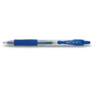 BOLIGRAFO ROLLER GEL RETRAC.G-2 AZUL PILOT BL-G2-7-L | PACK 12 UNIDADES